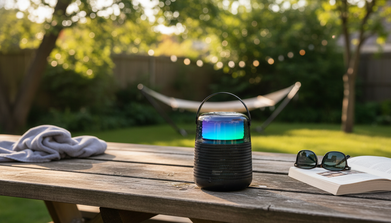 20W Portable Bluetooth Speaker: Hi‑Res, IPX5, RGB