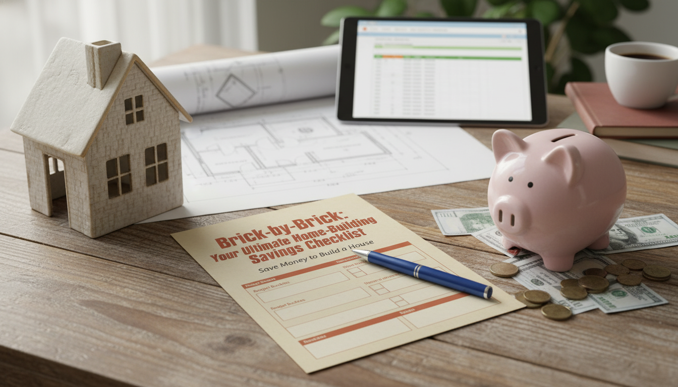 Home-Building Savings Checklist: Budget Buckets & Timeline