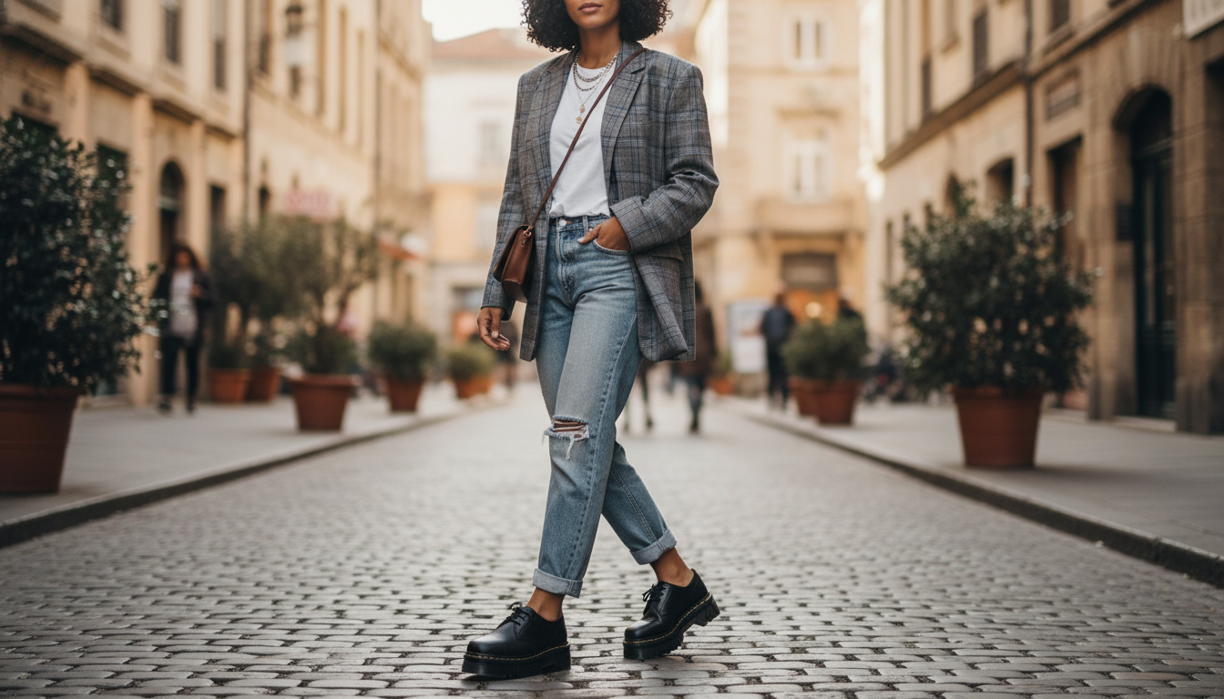 How to Wear Dr. Martens Women’s Lace-Up Shoes