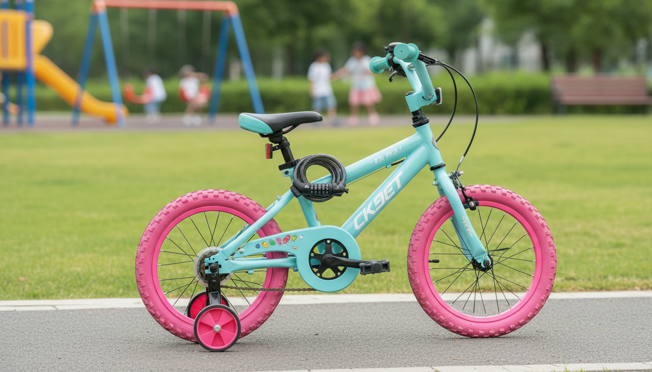 Kids’ 5-Digit Cartoon Cable Bike Lock: Easy, Key-Free