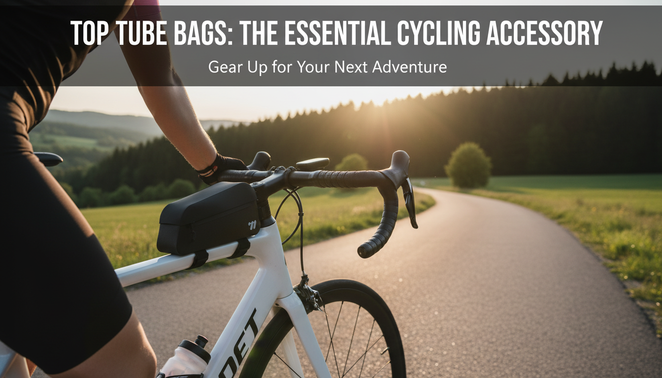 Waterproof Magnetic 1L Top Tube Bag for Quick Access