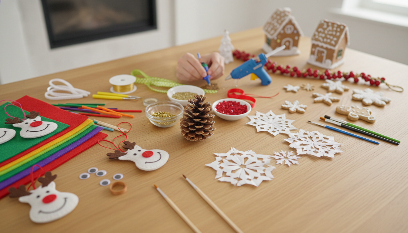 Easy Christmas Crafts: 6 Quick Ideas for Kids & Adults
